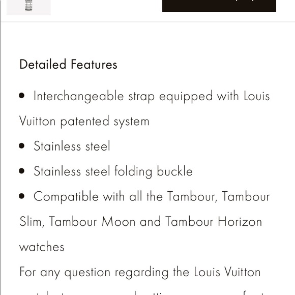 COPY - Louis Vuitton Watch Band - Picture 5 of 9